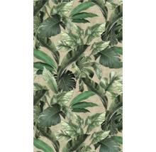 Tapete mit tropischen Blättern