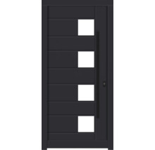 Haustür DW04 Kiefer RAL 7016 anthrazitgrau 1000x2100 mm DIN Rechts (nach innen öffnend)