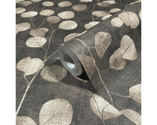 Tapetenrolle mit Blattmuster