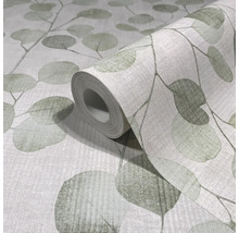 Vliestapete 81642 Leyla Floral grün