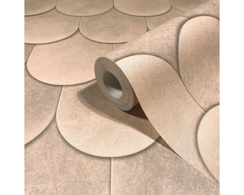 Rolle Tapete mit Schindel-Design