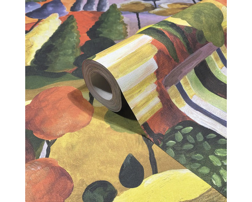 Tapetenrolle mit Landschaftsmotiv