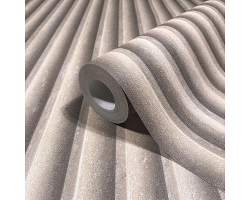 Tapetenrolle mit vertikalen Rippen