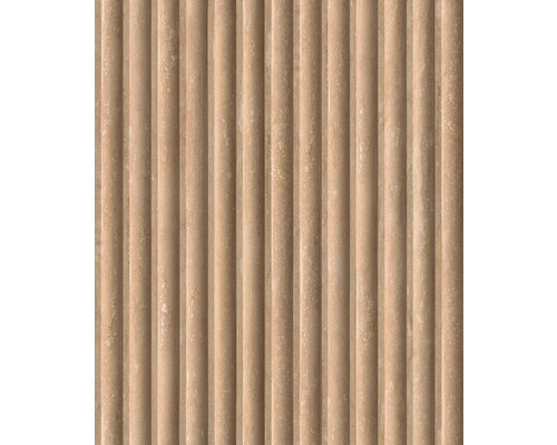Vliestapete 81698 Leyla Streifen beige-braun