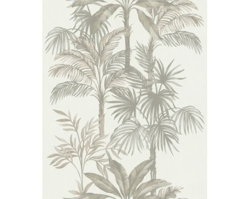 Vliestapete 82454 Leyla Jungle beige weiß