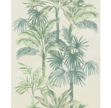 Vliestapete 82456 Leyla Jungle beige grün