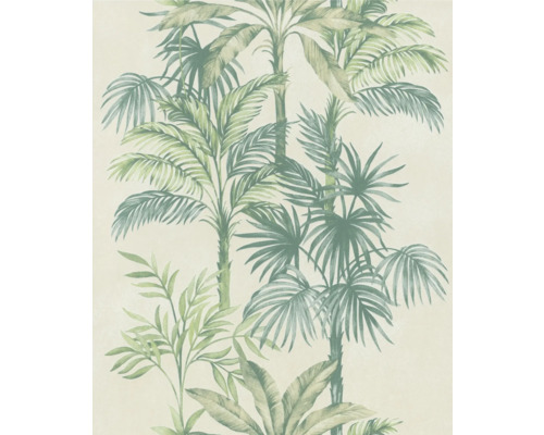Vliestapete 82456 Leyla Jungle beige grün