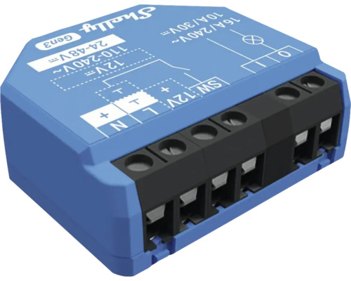 Shelly Gen3 Relais zur Hausautomation