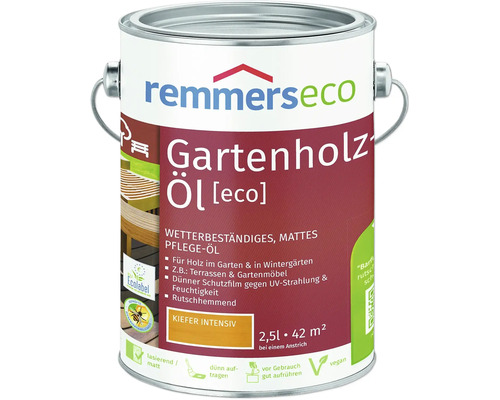 Remmers Gartenholzöl [eco] kiefer-intensiv 2,5 l