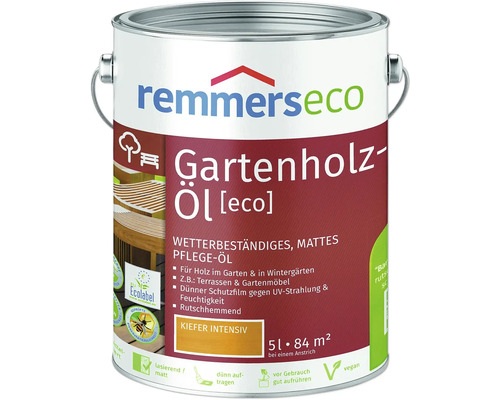 Remmers Gartenholzöl [eco] kiefer-intensiv 5 l