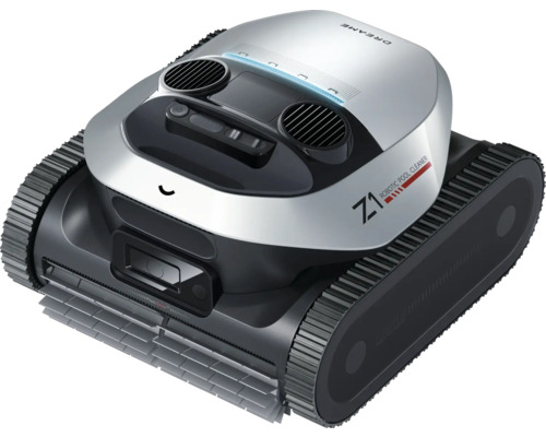 DREAME Z1 Poolroboter für Pools bis zu 180 m², kabellose Reinigung von Boden, Wänden und Wasserlinie, 30.280 l/h Durchflussrate, 240 Minuten Akkulaufzeit, PoolSense™-Technologie, für alle Poolarten geeignet Automatische Poolreinigungsmaschine mit Raupenantrieb