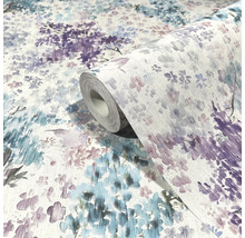 Tapetenrolle mit Blumenmuster