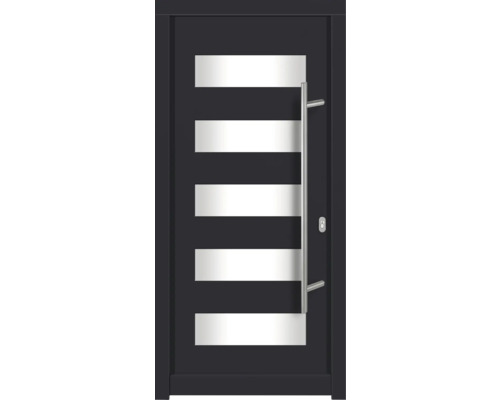 Haustür DW57 Kiefer RAL 7016 anthrazitgrau 1000x2100 mm DIN Rechts (nach innen öffnend) Haustür DW57 Kiefer RAL 7016 anthrazitgrau 1000x2100 mm DIN Rechts (nach innen öffnend)