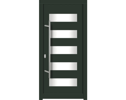 Haustür DW57 Kiefer RAL 6009 tannengrün 1000x2100 mm DIN Links (nach innen öffnend) Haustür DW57 Kiefer RAL 6009 tannengrün 1000x2100 mm DIN Links (nach innen öffnend)