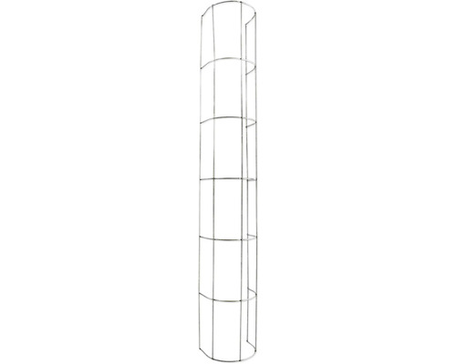 Spalier Fallrohrgitter FloraSelf Metall 120 cm silber