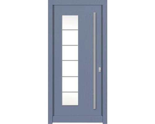 Haustür DW New Kiefer RAL 5014 taubenblau 1100x2100 mm DIN Rechts (nach innen öffnend) Haustür DW New Kiefer RAL 5014 taubenblau 1100x2100 mm DIN Rechts (nach innen öffnend)