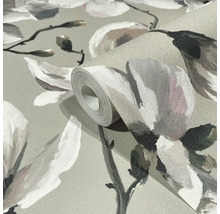 Tapetenrolle mit Blütenmuster