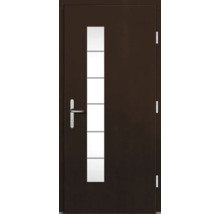 Haustür DW18 Kiefer/Eiche Nussbaum 1100x2100 mm DIN Rechts (nach innen öffnend)