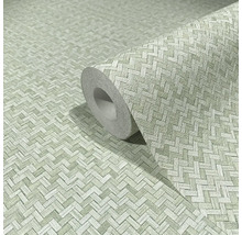 Tapetenrolle mit Fischgrätenmuster
