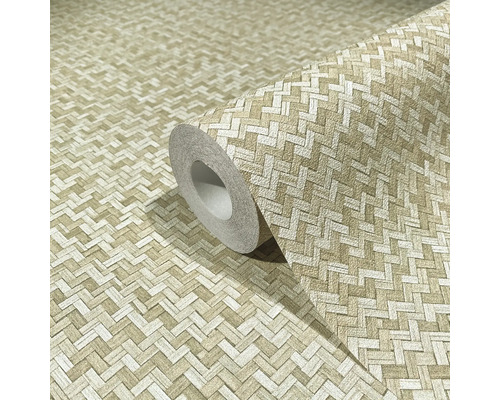 Rolle Tapete mit Flechtmuster