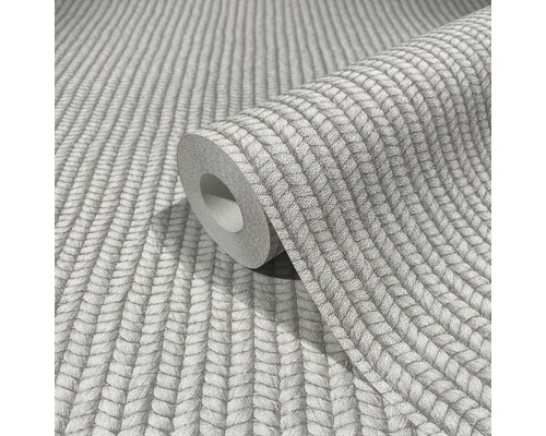Tapetenrolle mit Strickmuster