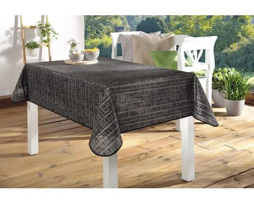 Gartentischdecke anthrazit 160 x 220 cm
