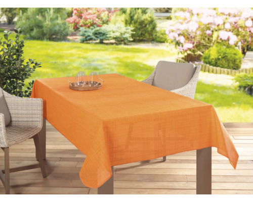 Gartentischdecke Lines Peach 160 x 220 cm