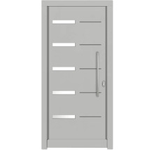 Haustür DW20 Kiefer RAL 9016 verkehrsweiß 1100x2100 mm DIN Rechts (nach innen öffnend)