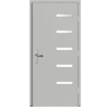 Haustür DW20 Kiefer RAL 9016 verkehrsweiß 1100x2100 mm DIN Rechts (nach innen öffnend)