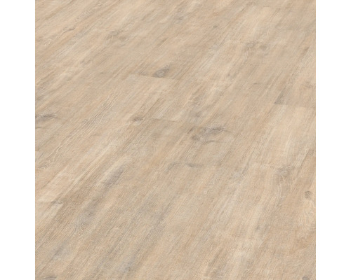 Laminat Nature Sense Woodwork Eiche Landhausdiele 1292 x 193 x 7 mm Nahaufnahme von Laminatboden mit Holzoptik