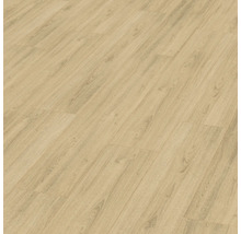 Ansicht von verlegten Laminatbodenpaneelen.