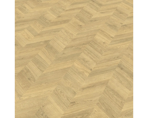 Laminat Nature Sense Weinburg Eiche hell Landhausdiele 1292 x 327 x 8 mm Verlegung von Laminatboden in Fischgrätmuster