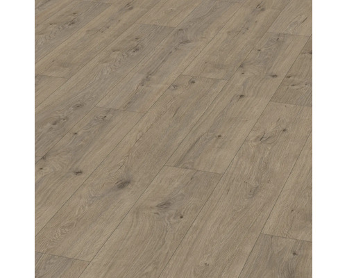 Laminat Nature Sense Murom Eiche natur Landhausdiele 1292 x 193 x 8 mm Verlegter Laminatboden in Holzoptik
