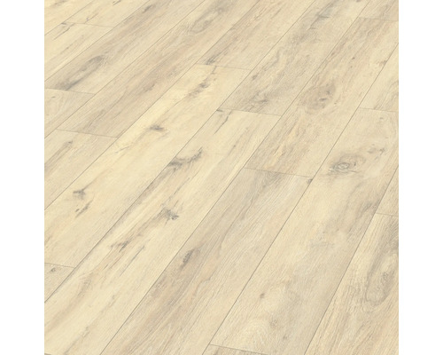 Laminat Nature Sense Parkett Eiche Landhausdiele 1292 x 193 x 8 mm Helle Laminatboden-Ansicht