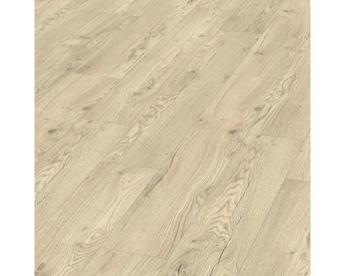 Laminat Nature Sense Olchon Eiche sandbeige Landhausdiele 1292 x 193 x 8 mm Verlegtes Laminat mit Holzoptik