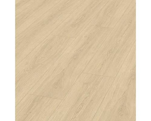 Laminat Nature Sense Victoria Eiche natur Landhausdiele 1292 x 246 x 8 mm Heller Laminatboden in Holzdielenoptik