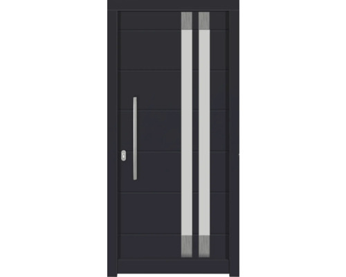Haustür DW27 Kiefer/Eiche RAL 7016 anthrazitgrau 1100x2100 mm DIN Links (nach innen öffnend) Haustür DW27 Kiefer/Eiche RAL 7016 anthrazitgrau 1100x2100 mm DIN Links (nach innen öffnend)