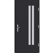 Haustür DW27 Kiefer/Eiche RAL 7016 anthrazitgrau 1100x2100 mm DIN Rechts (nach innen öffnend)