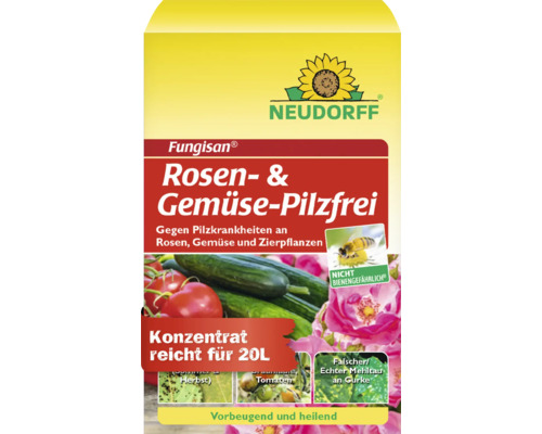 Rosen-Pilzfrei Neudorff Fungisan 16 ml Neudorff Fungisan Rosen und Gemüse Pilzfrei Konzentrat Packung
