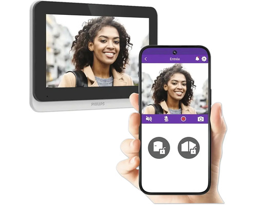 Philips Türsprechanlage mit Smartphone-Steuerung