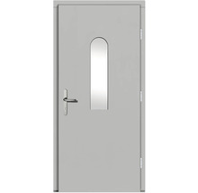Haustür DW29 Kiefer RAL 9016 verkehrsweiß 1000x2100 mm DIN Rechts (nach innen öffnend)