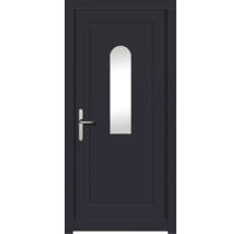Haustür DW29 Kiefer RAL 7016 anthrazitgrau 1000x2100 mm DIN Links (nach innen öffnend)