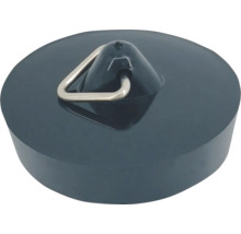 Waschbeckenstöpsel aus Gummi mit Ring
