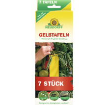 Neudorff Gelbtafeln zur Schädlingsbekämpfung, Packung mit sieben Stück