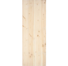 Holzplatte aus Fichte mit Maserung und Ästen