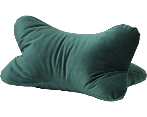 Leseknochen California dunkelgrün 40x25 cm Nackenkissen in Knochenform
