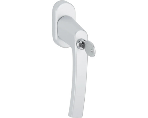 Fenstergriff WW-FG015 Alu silber abschließbar
