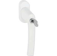 Fenstergriff WW-FG015 Alu weiß abschließbar