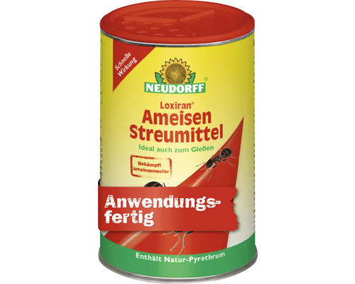 Ameisenmittel Neudorff Loxiran-S-Ameisenstreumittel Mittel 100g, anwendungsfertig, auch ideal zum Gießen
