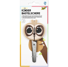 Kinderbastelschere mit Faultier-Motiv